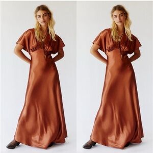 Free People Beatrice Maxi Dress SZ 0